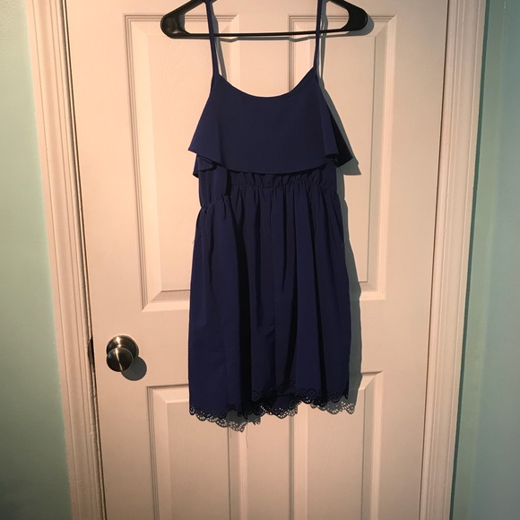 🛍Pretty blue/purple summer dress. 💜💙 - Picture 3 of 4